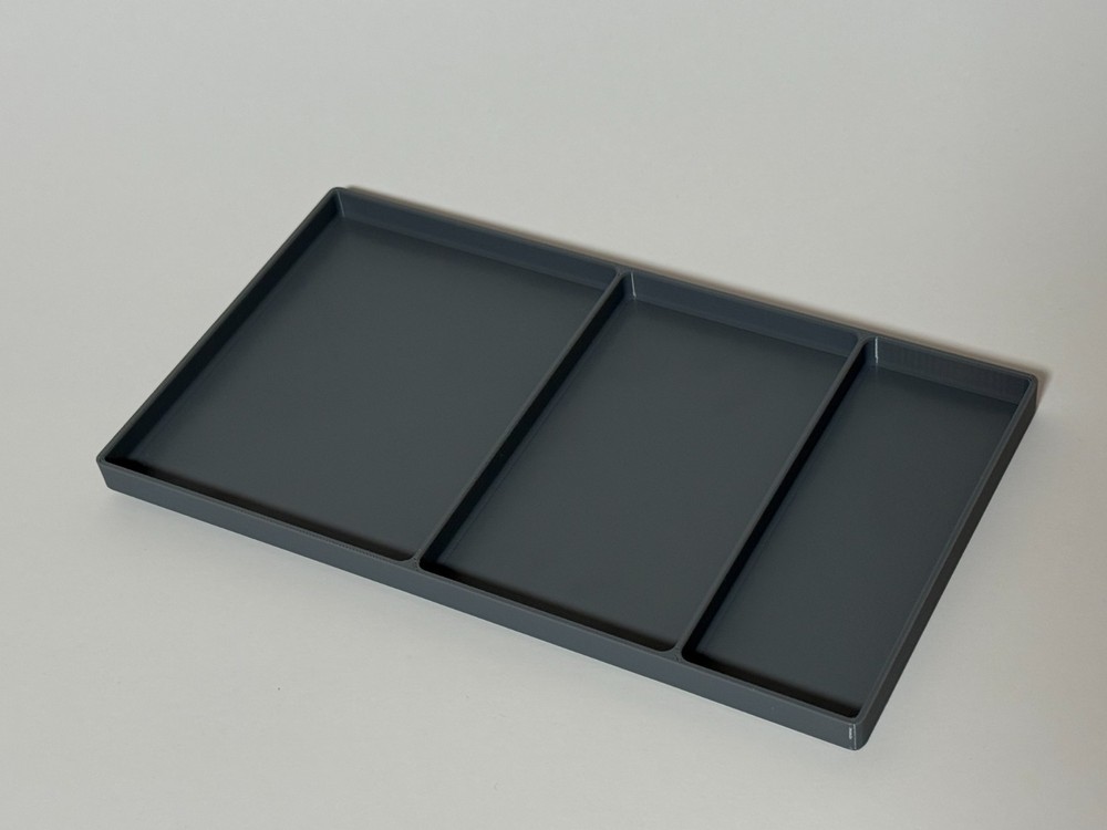 Kobalt Mini Toolbox Drawer Organizer Insert – Utility Layout - Gray