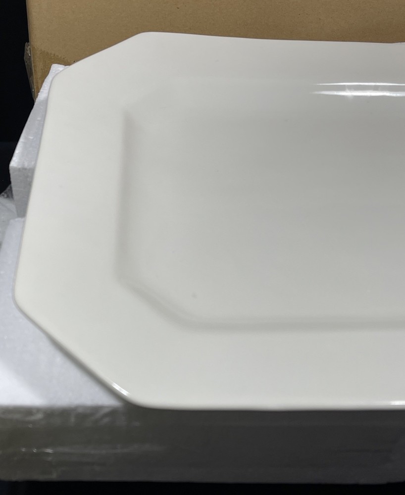 Pottery Barn Healdsburg Oversized Rectangular Platter 13”x19” Geometric