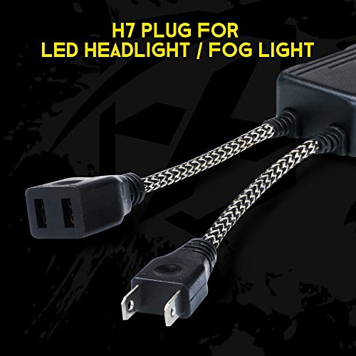 H7 LED Headlight Canbus Decoder Error Free Capacitors Resistors for LED For H7