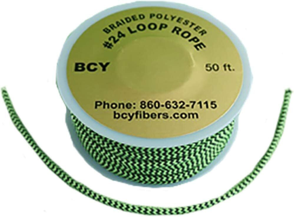10 FEET BCY #24 2-TONE Archery Bowstring Bow String RELEASE D LOOP MATERIAL ROPE