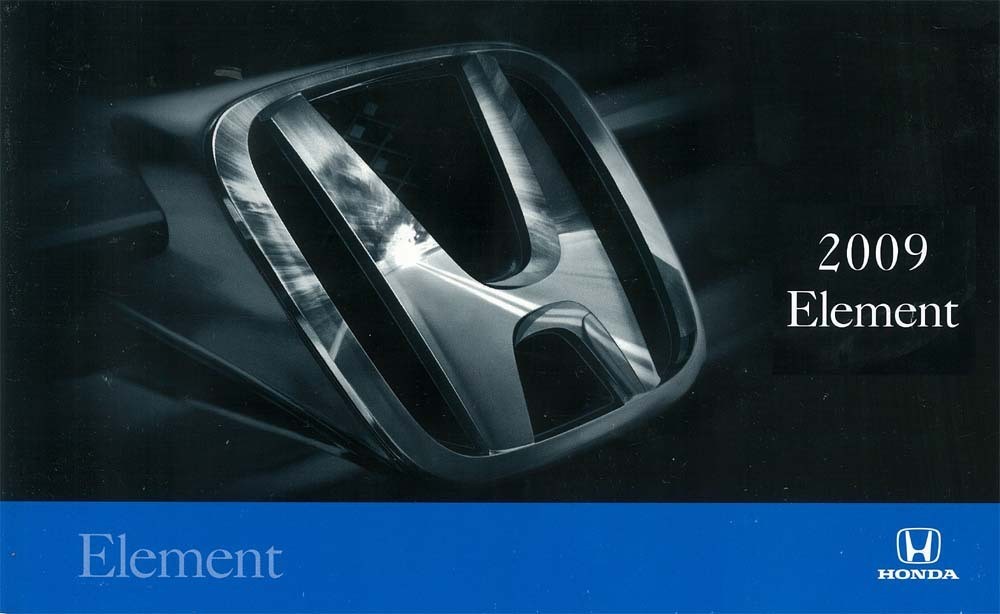 2009 Honda Element Owners Manual User Guide