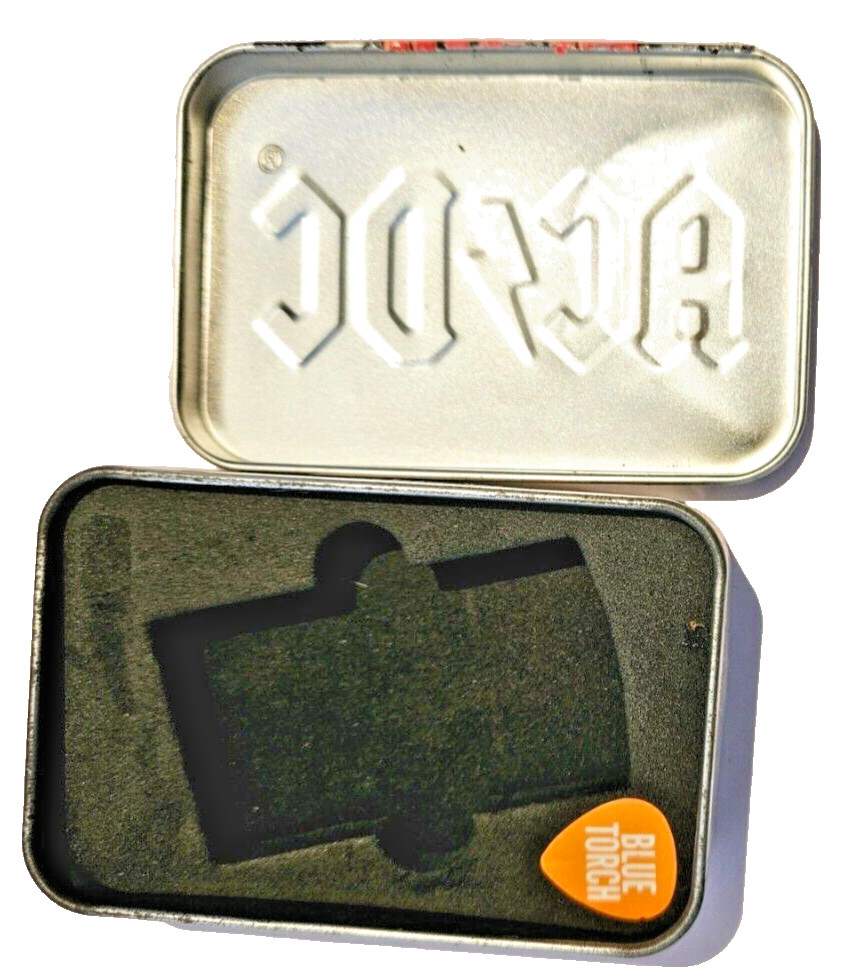 AC/DC Blue Torch Lighter TIN