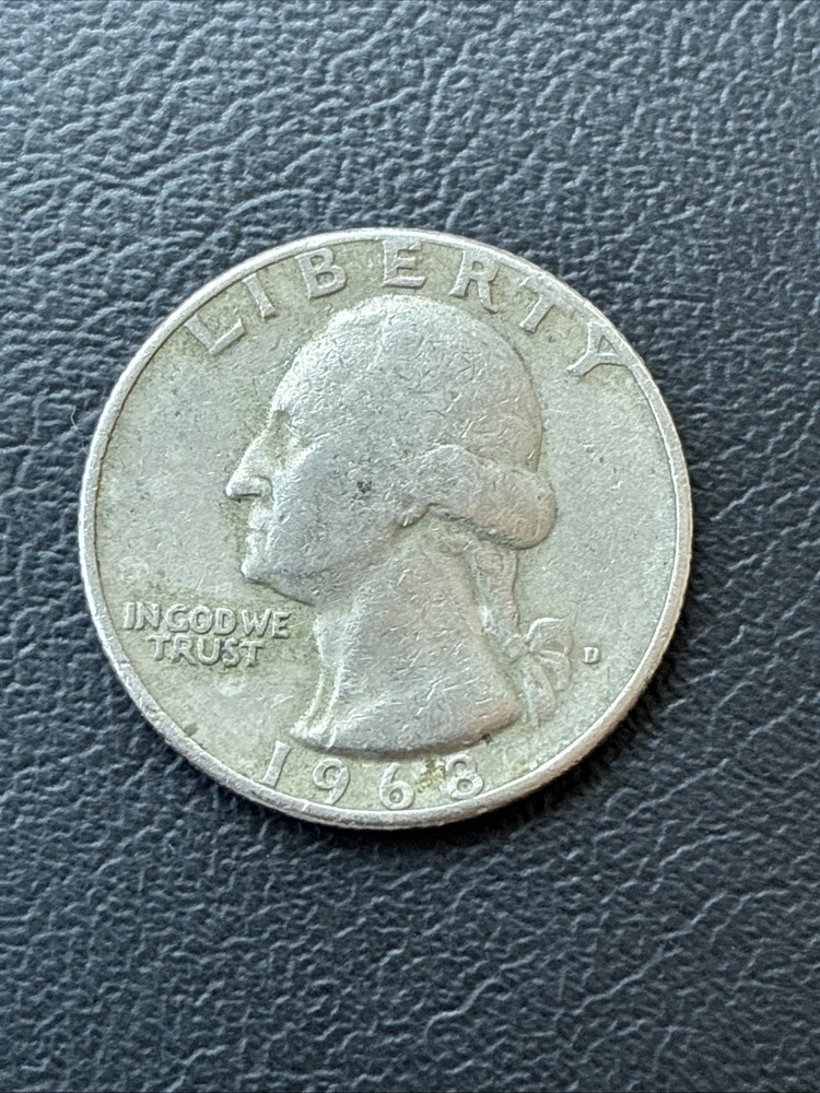 Multiple Errors, Rare 1968 Washington Quarter, D Mint Mark