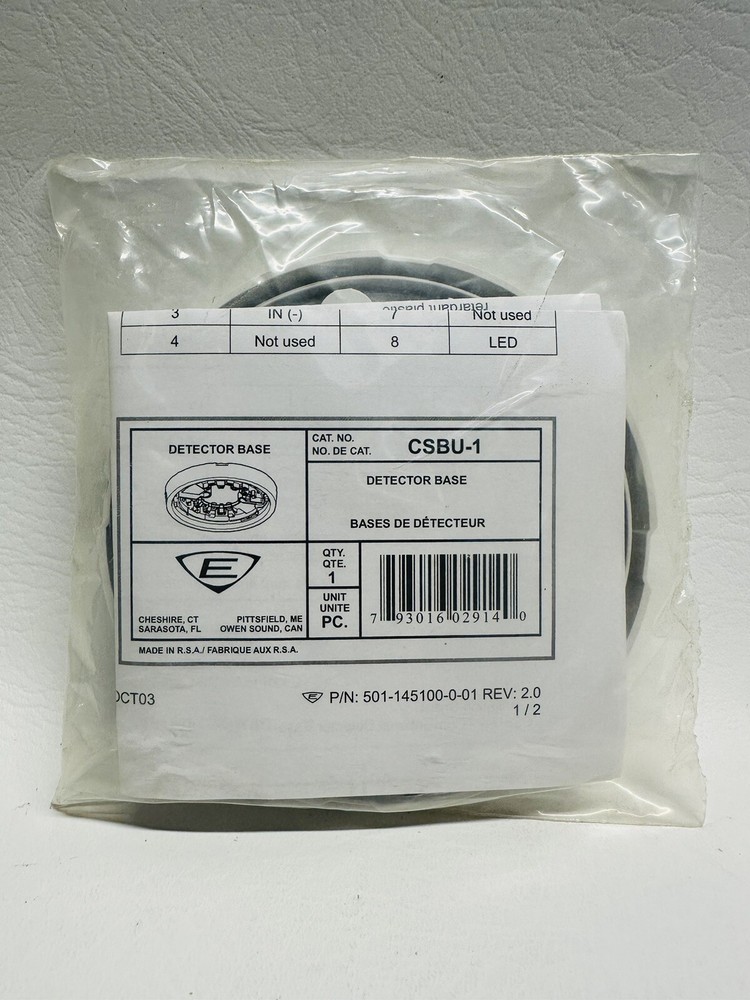 NEW EST Edwards CSBU-1 Base