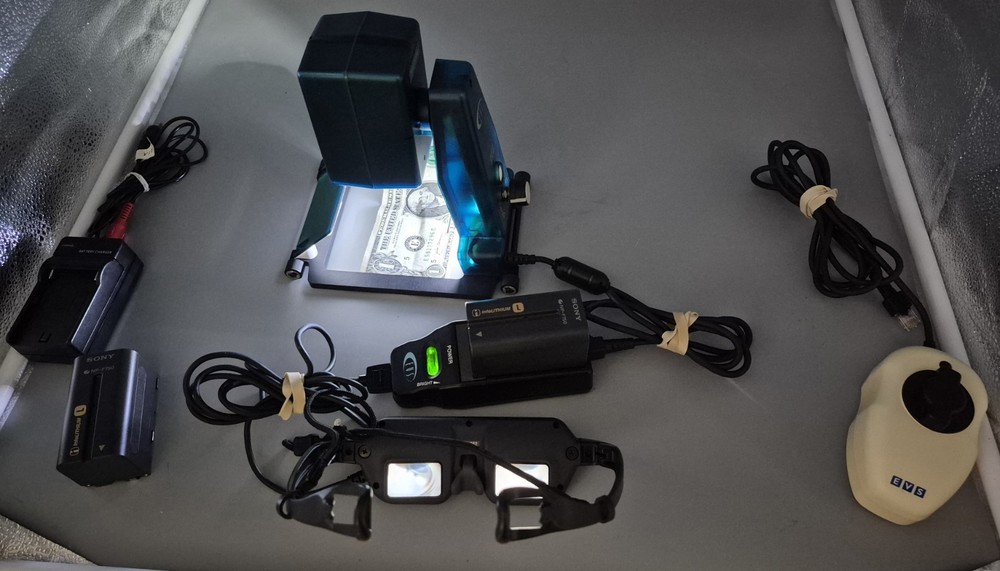 EVS Flipper Port Enhanced Vision System Portable Magnifier Low Vision