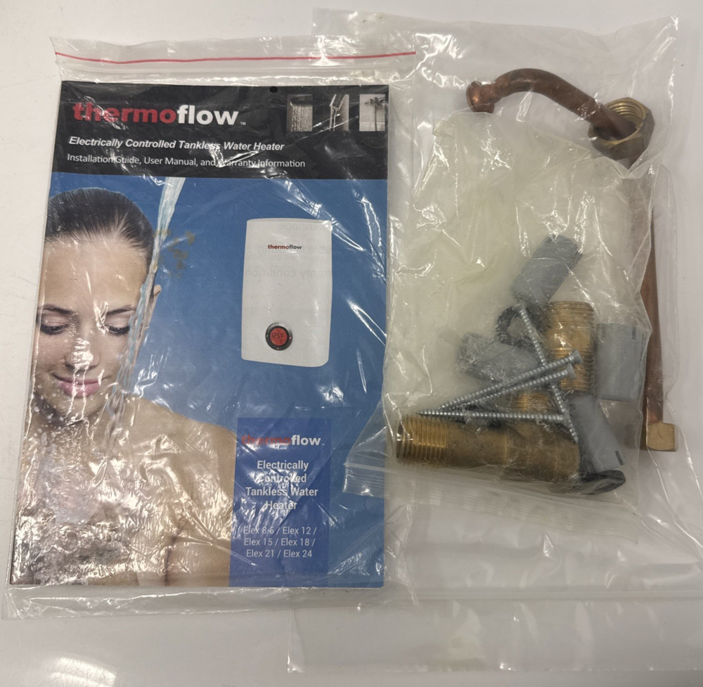 Thermoflow ELEX24 Tankless Instant Water Heater 24kW 240V Electric New Open Box