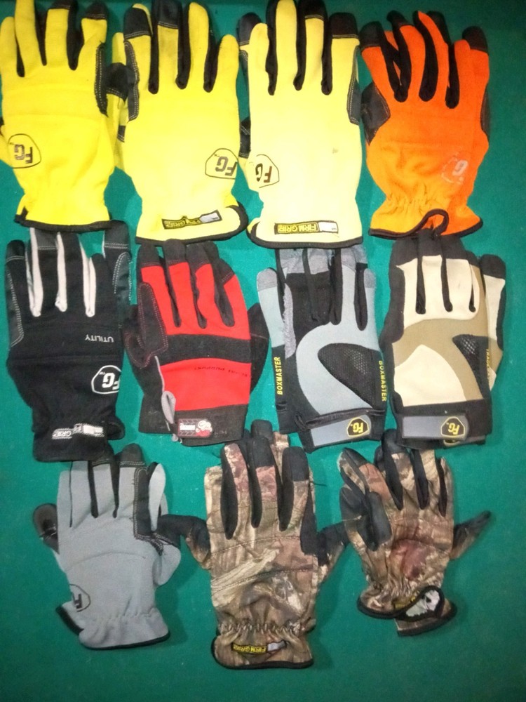 Firm Grip Boxmaster Trademaster Utility Work Gloves 11 Pack Assorted Colors