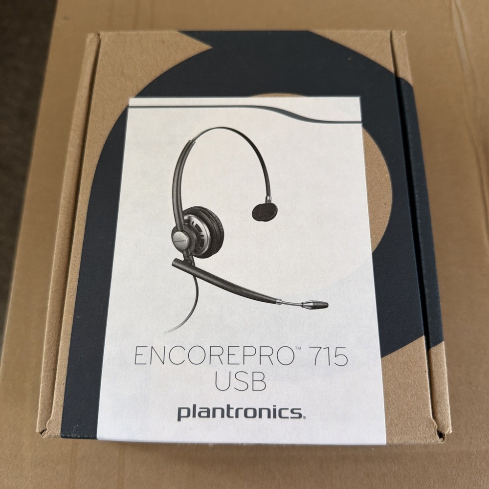 Poly Plantronics EncorePro 715 Monoaural Headset USB-A