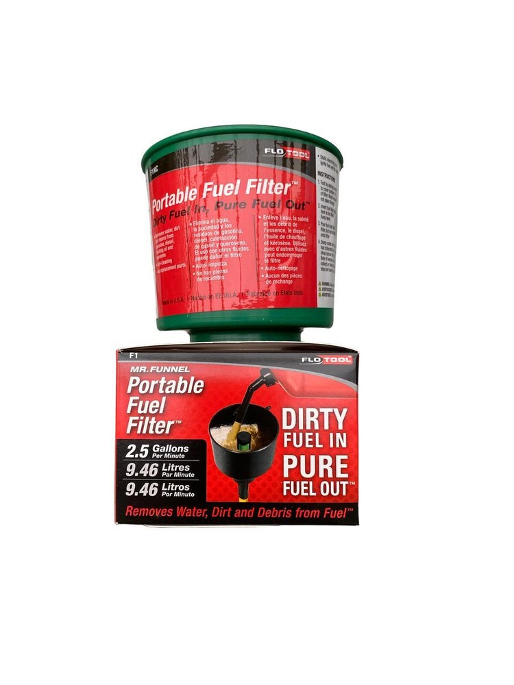 Mr. Funnel fuel filter