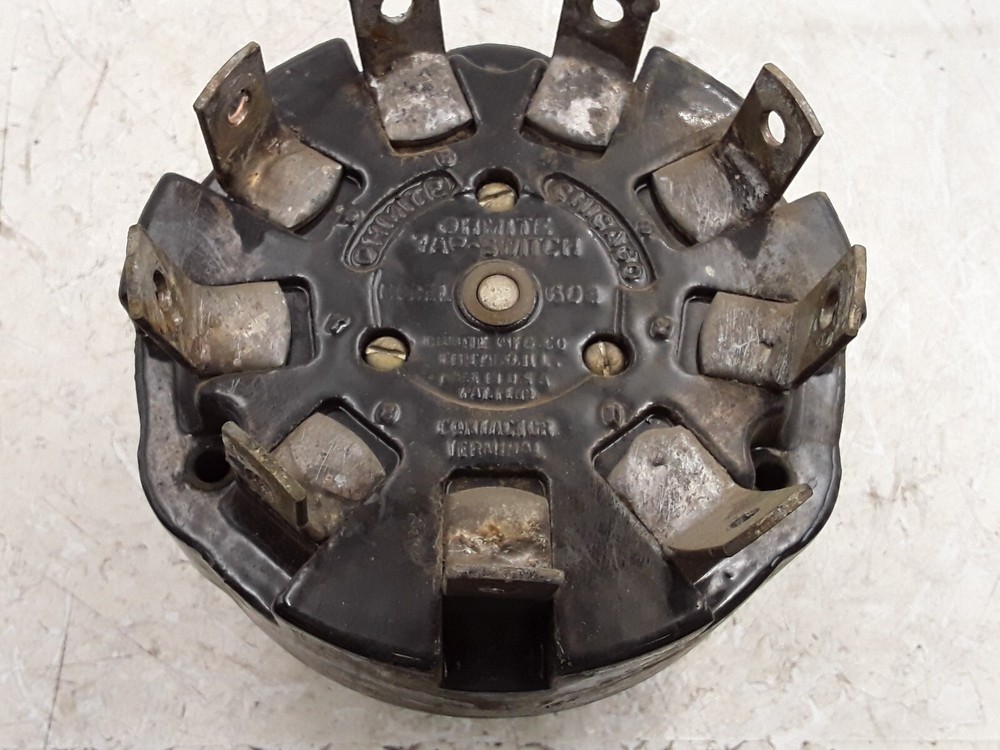 Ohmite Power Tap Switch Model 608