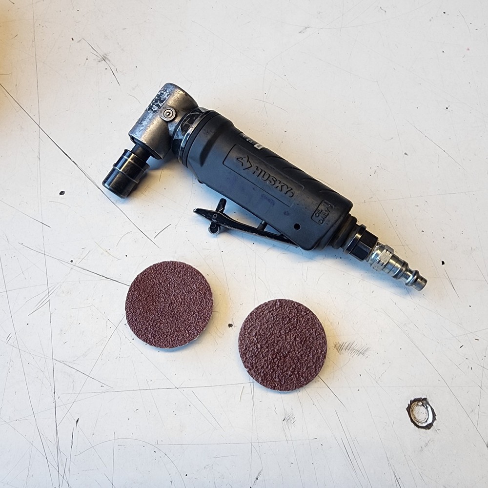 Husky 1/4 in. Angle Die Grinder with Accessory Kit