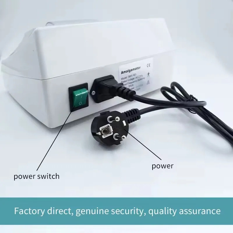 Dental Lab Use Noiseless Amalgamator Electric Plastic Amalgam Mixer Machine