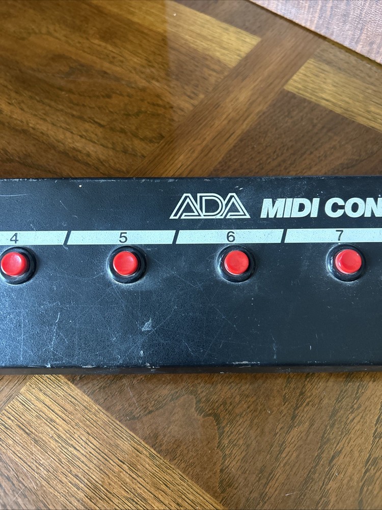 ADA MC-1 MIDI Foot Controller – Vintage –Tested Working