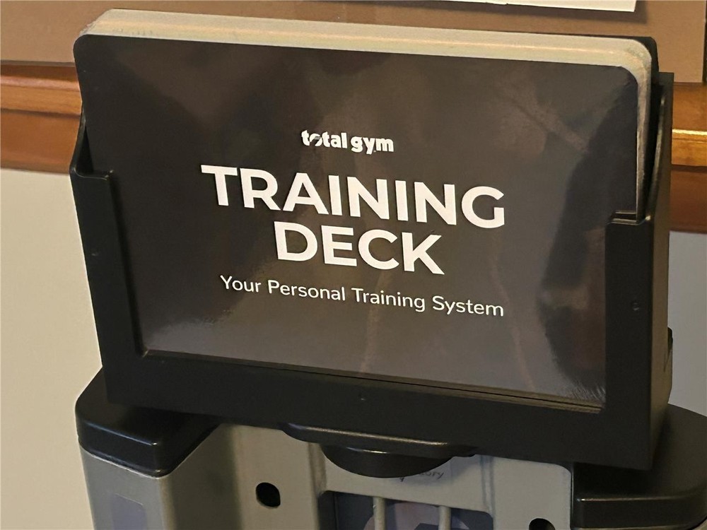 Total Gym Evolver Training Deck with Tower Holder