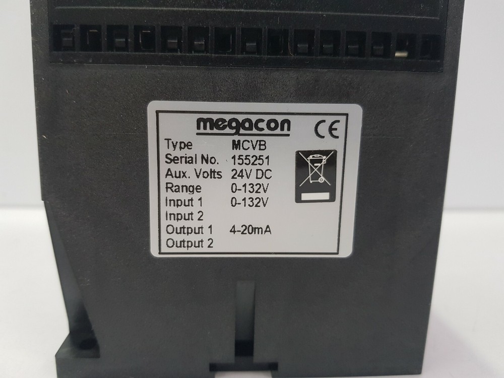 MEGACON VOLTAGE TRANSDUCER AUXILIARY 24VDC MCVB