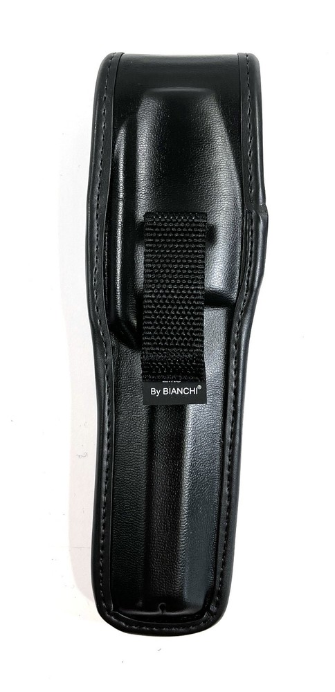 BIANCHI 7911 COVERED COMPACT STREAMLIGHT LIGHT POUCH 24031 PLAIN BLACK SIZE 4