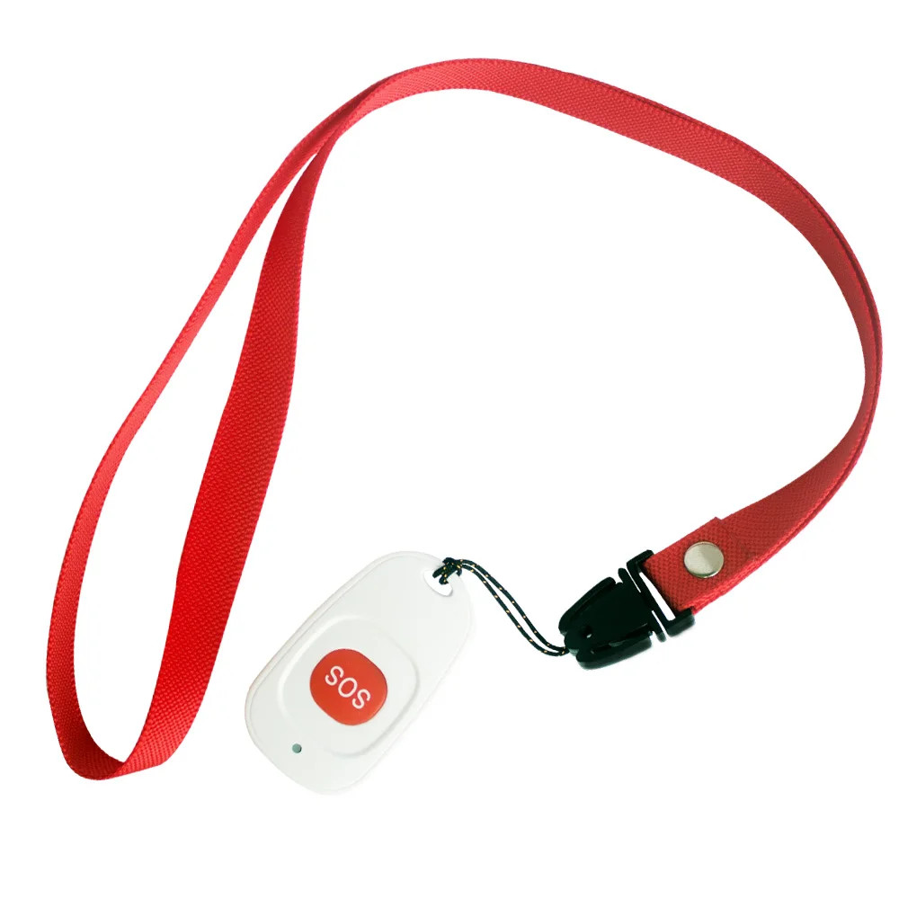 433MHz Panic Button Home Alarm System,Keychain Controller,Old People Senior Call