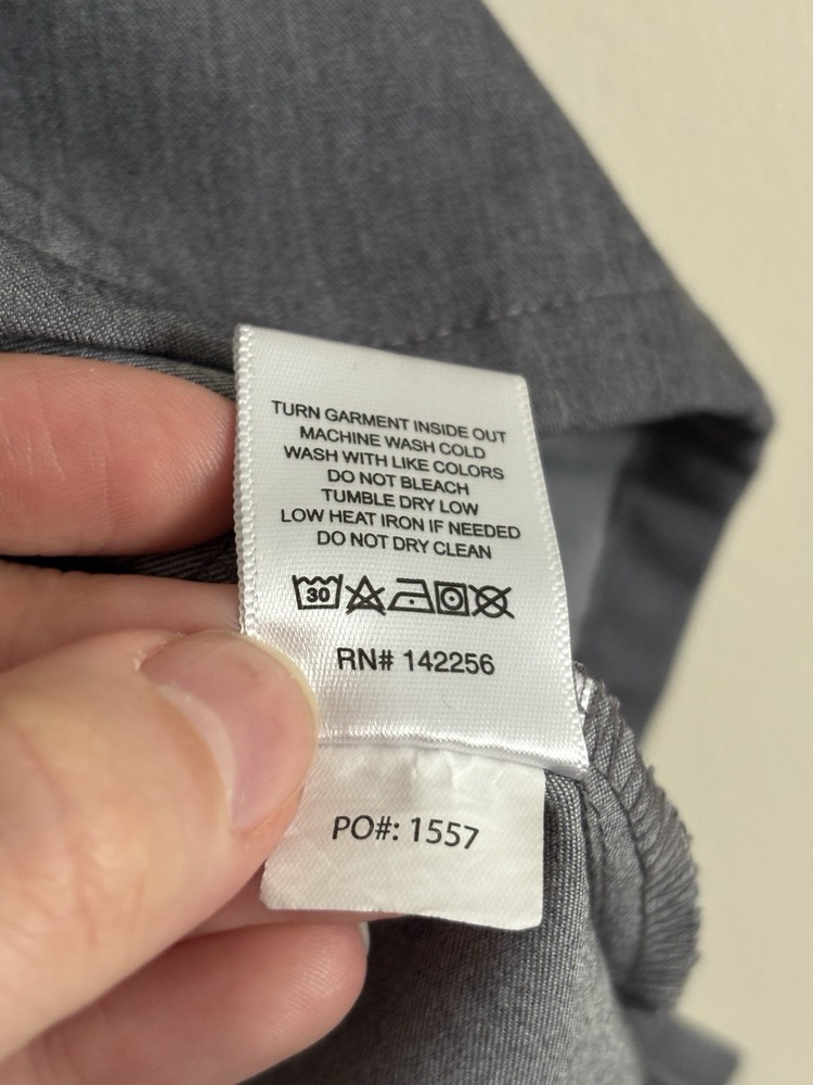 Figs Casma Three Pocket Scrub Top Technical Collection Small Gray PO 1557 Work