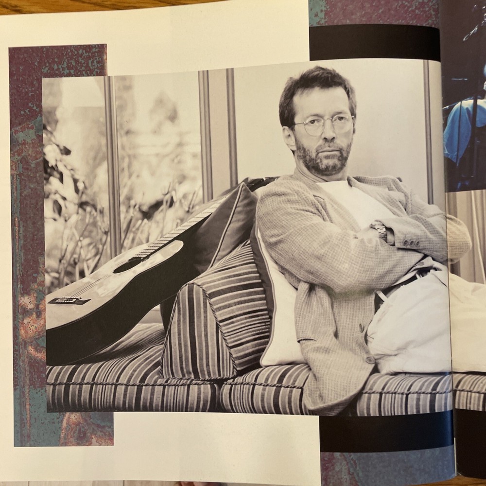 Original 1995 Eric Clapton Tour Program