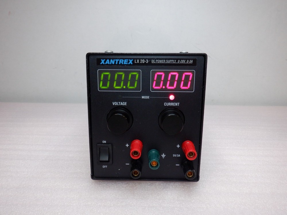 XANTREX LX 20-3 DUAL DC POWER SUPPLY