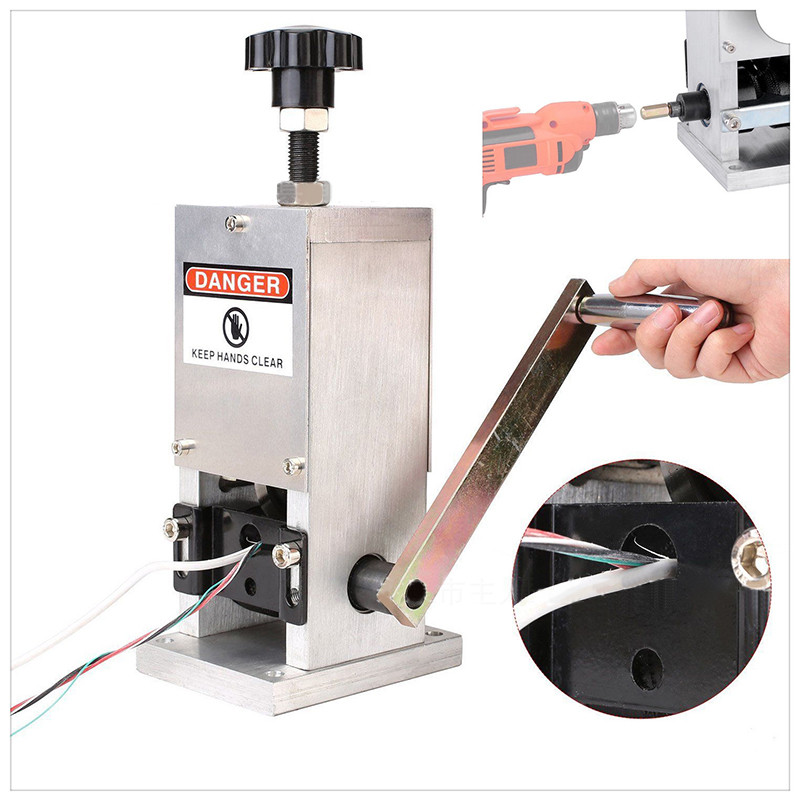 Wire Stripping Machine Crank Small Wire Stripper Scrap Wire An