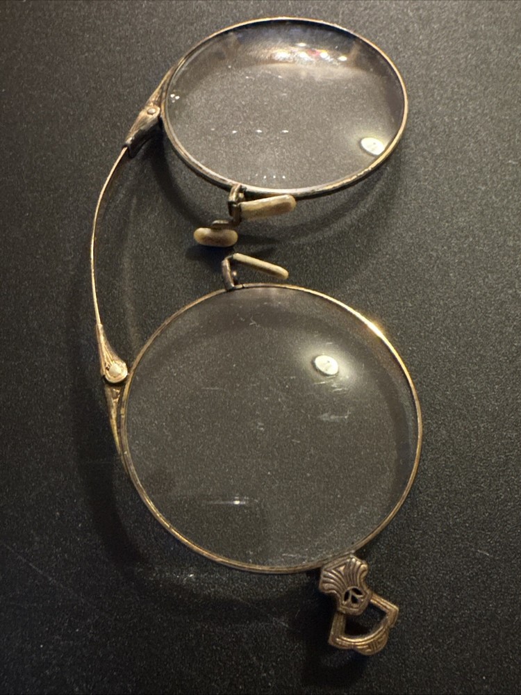 Antique Lorgnette Eyeglass Frames-GF-Good Clasp