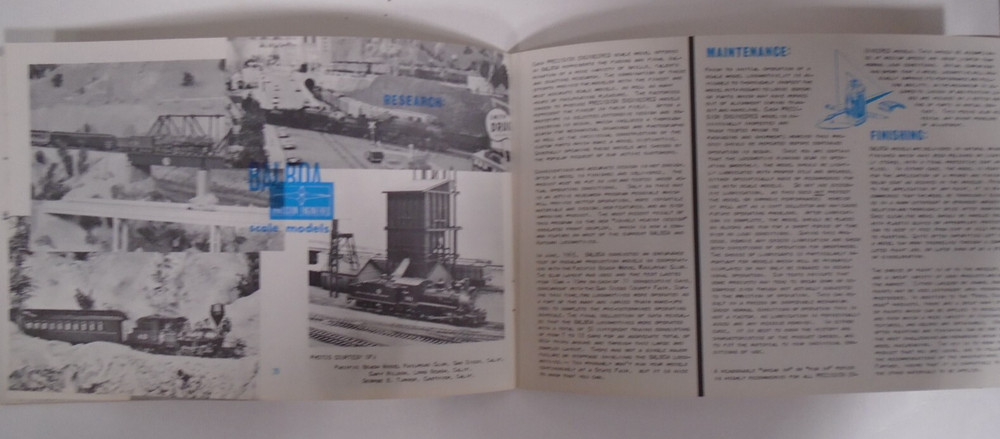 BALBOA SCALE MODELS 1966 CATALOG SECOND EDITION & PRICE LIST