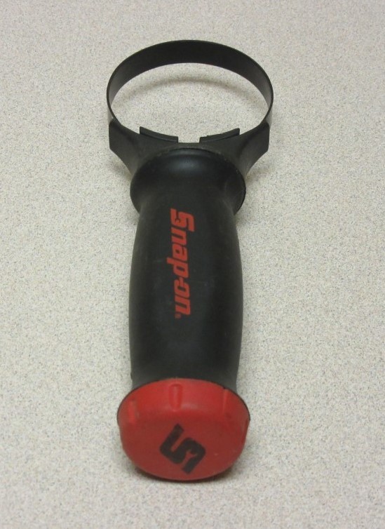 Snap-On Drill or Hammer Handle Red/Black Adjustable