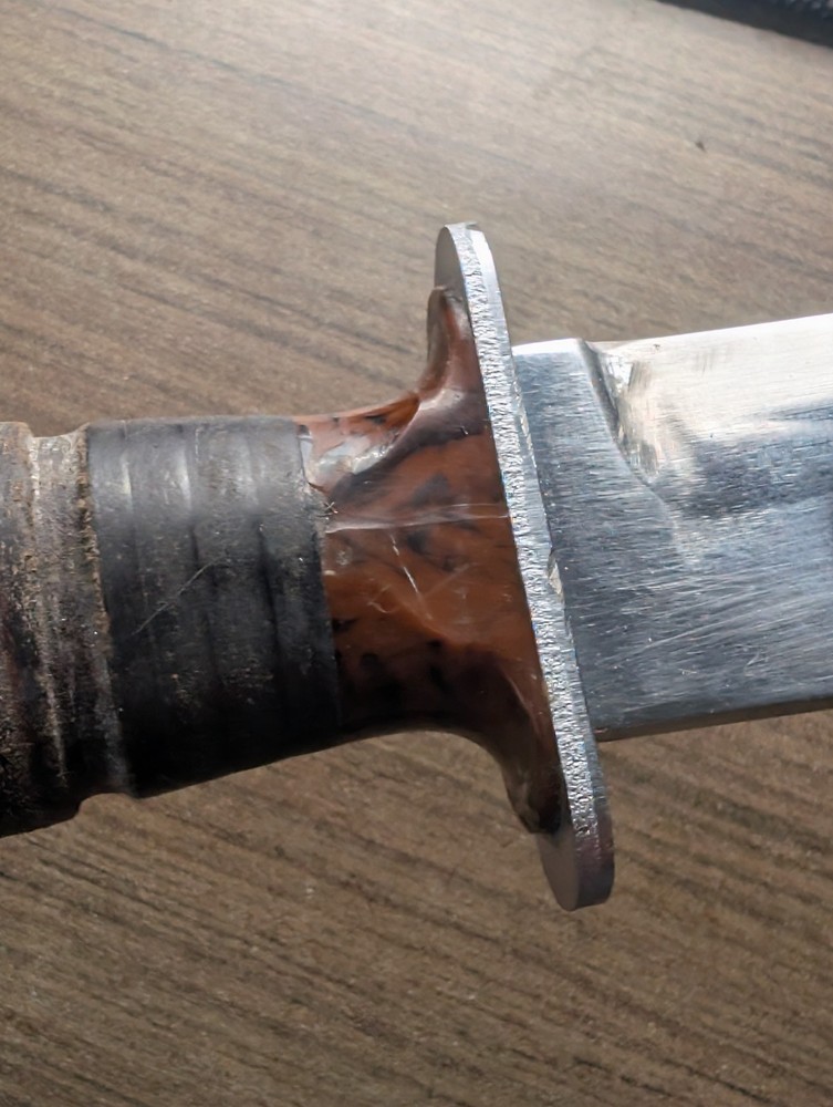 Kabar Commando Polished Blade with Bakelite Var. Knife