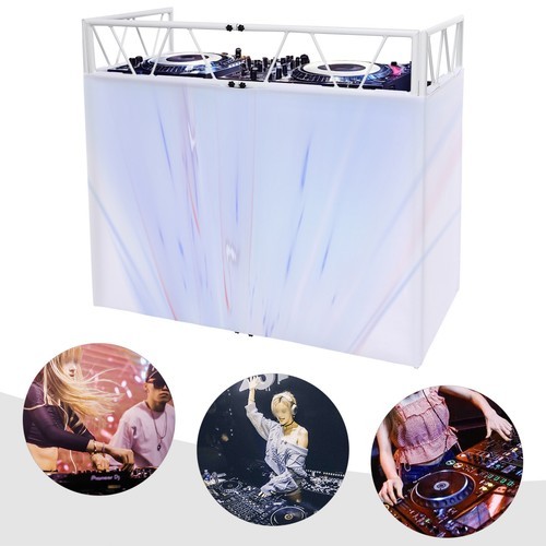 Aluminum Visualizer Standing DJ Table, DJ Controller Stand, DJ Table Station