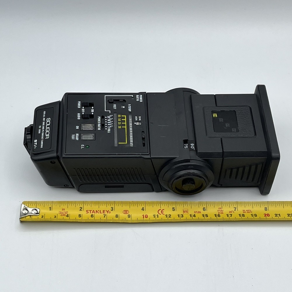 Soligor Shoe Mount Camera Flash - Model 30D - Tested and Works