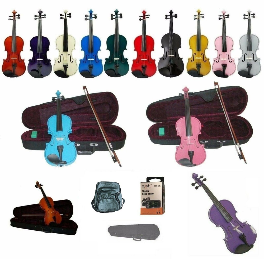 16"15"14"13"12"11"10" Student Viola,Case,Bow,Bridge,Strings,Rosin,Tuner, Bag
