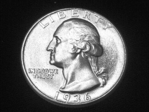 1936 Washington Quarter --- Gem Uncirculated