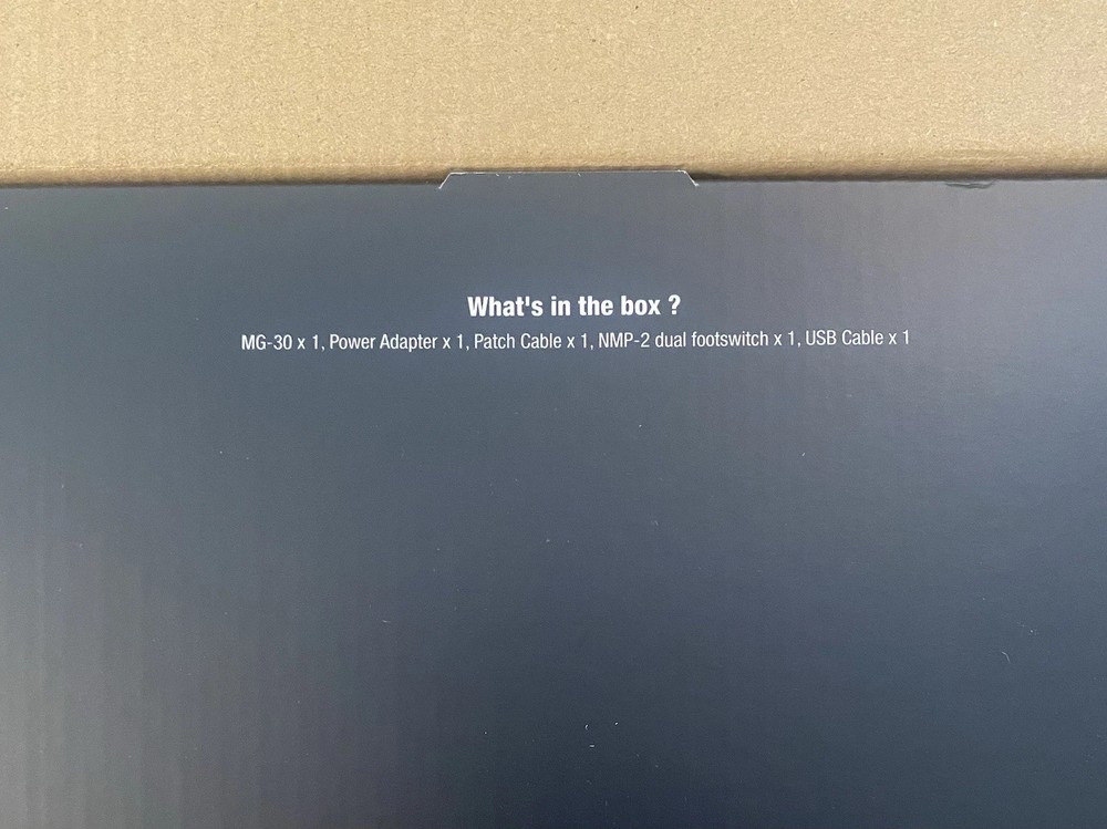 NUX MG-30 Modeling Guitar Processor Multi-Effects Pedal