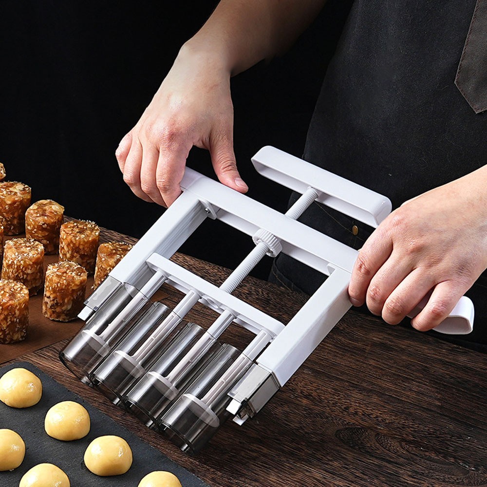 Stuffing Dough Quantitative Artifact Peach Cake Divider Hand-Pressed CW