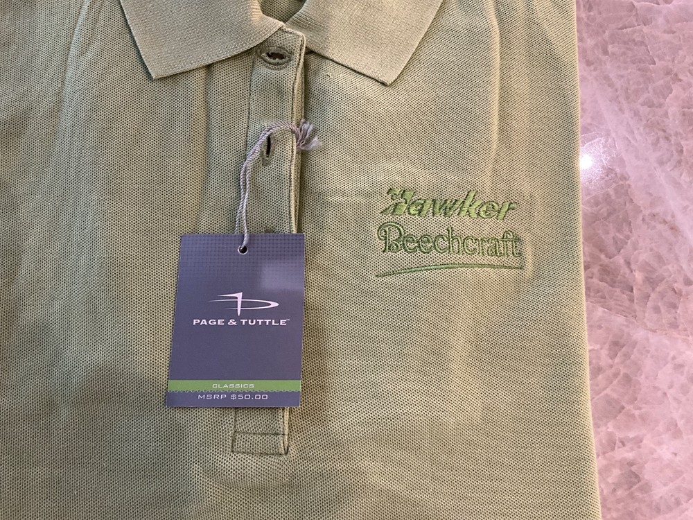 Hawker Beechcraft Polo - Women’s Page & Tuttle - Size M