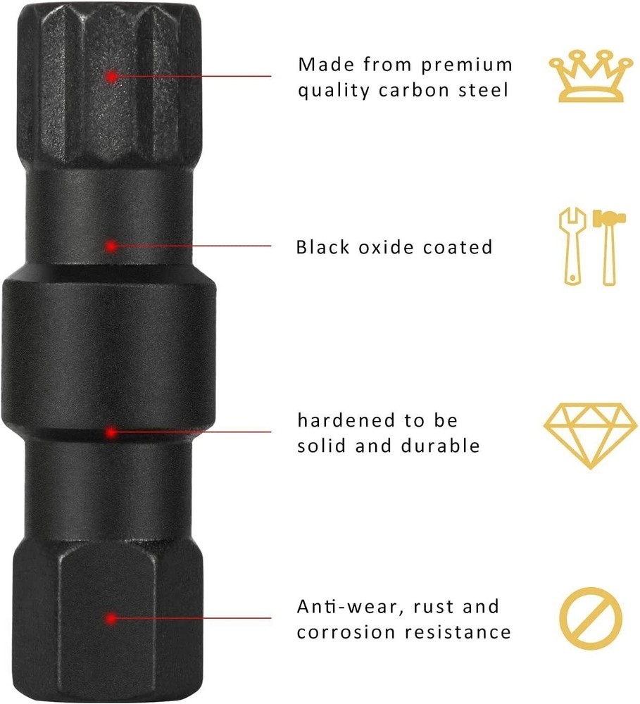 Gimbal Bearing Puller Alignment Tool & Hinge Pin Tool For Mercruiser Alpha Bravo