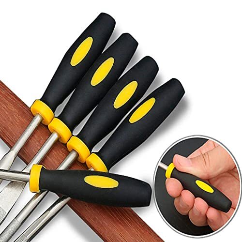 10 Pieces Mini Handheld Diamond Needle File Various Shape Raft Needle Rasper