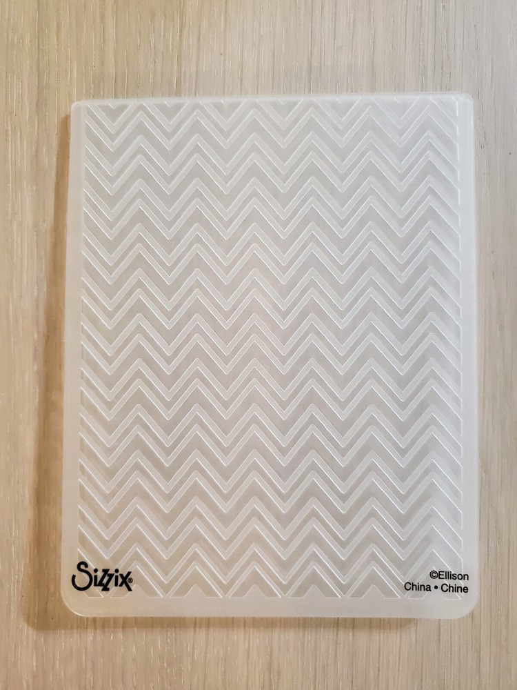 Sizzix 4.5" x 5.5" embossing folders, Pre-Owned