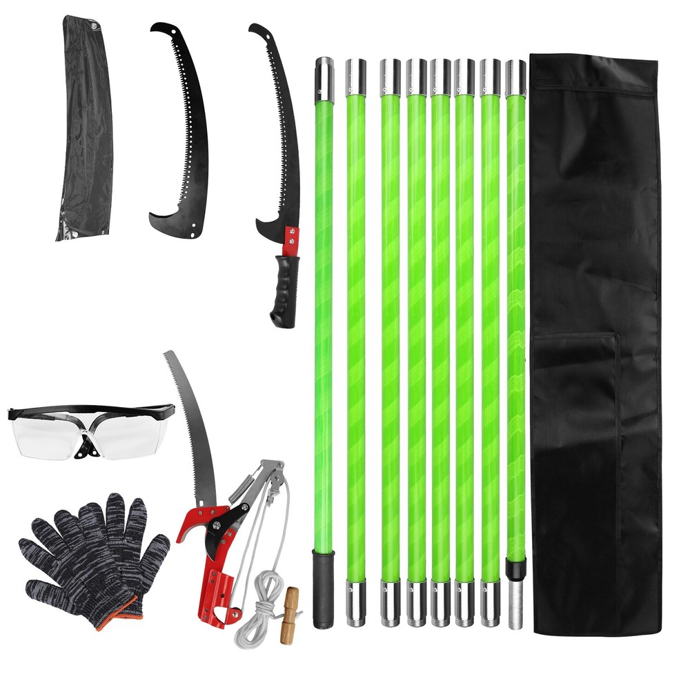 Pole Saw for Tree Trimming,Extendable Tree Pruner w/ Sharp Blade for High Branch