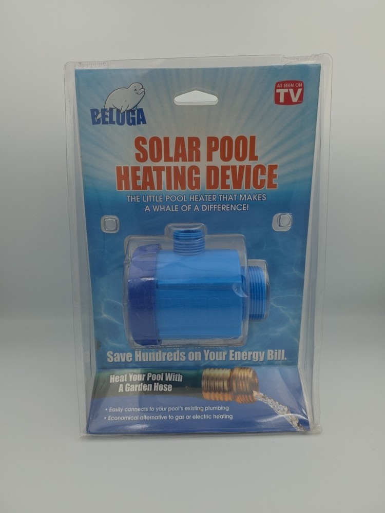 Open Box- Beluga Pool Solutions Solar Heating Device for Swimming Pool Blue