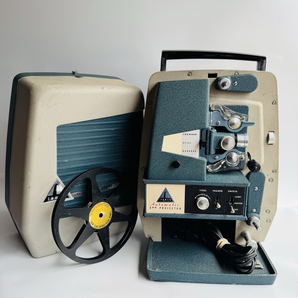 Sears Roebuck Tower Automatic 8mm Projector Vintage