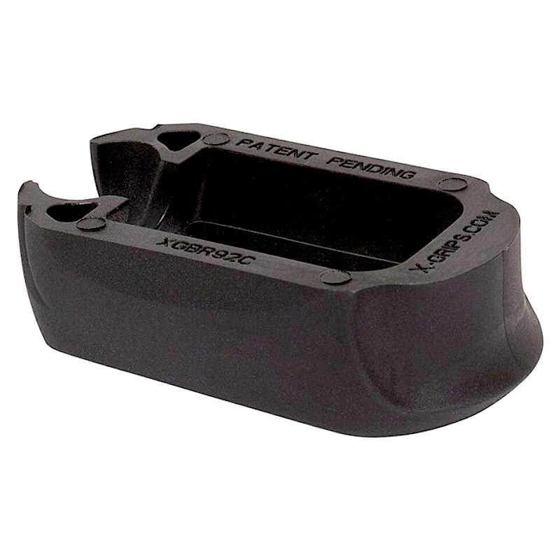 Beretta® 92 Compact Magazine Adapter - Black Genuine