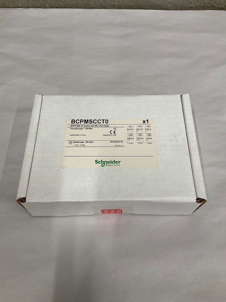 SCHNEIDER BCPMCCT0 PowerLogic BCPM 50A AC Current Transducer 6-Pack