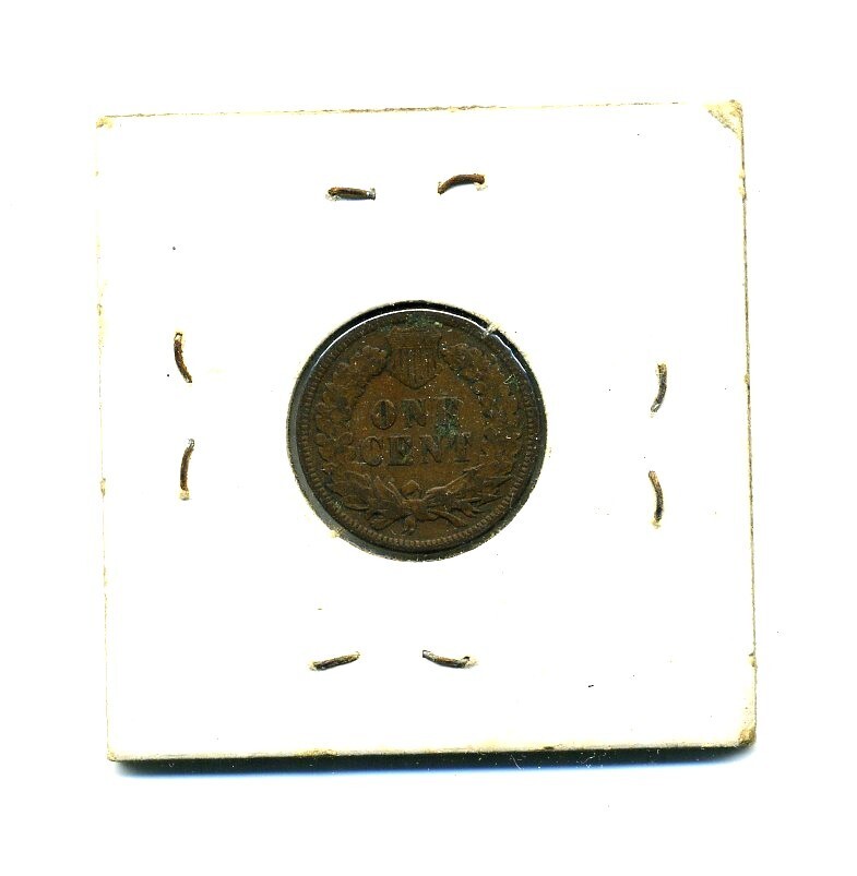 1908-P Indian Head Penny US One Cent Coin (2)