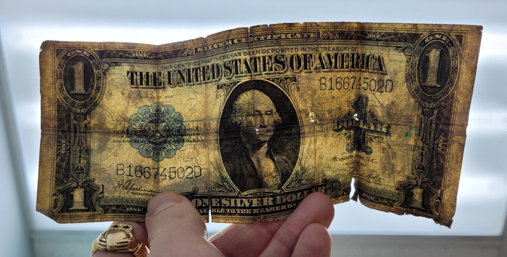 1923 $1 Horse Blanket Silver Certificate