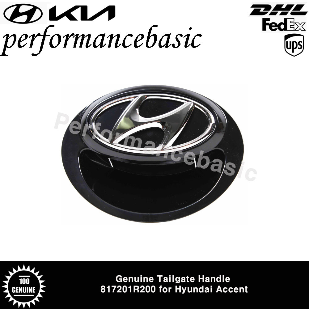 Genuine Tailgate Handle 817201R200 for Hyundai Accent Hatchback 2012-2017