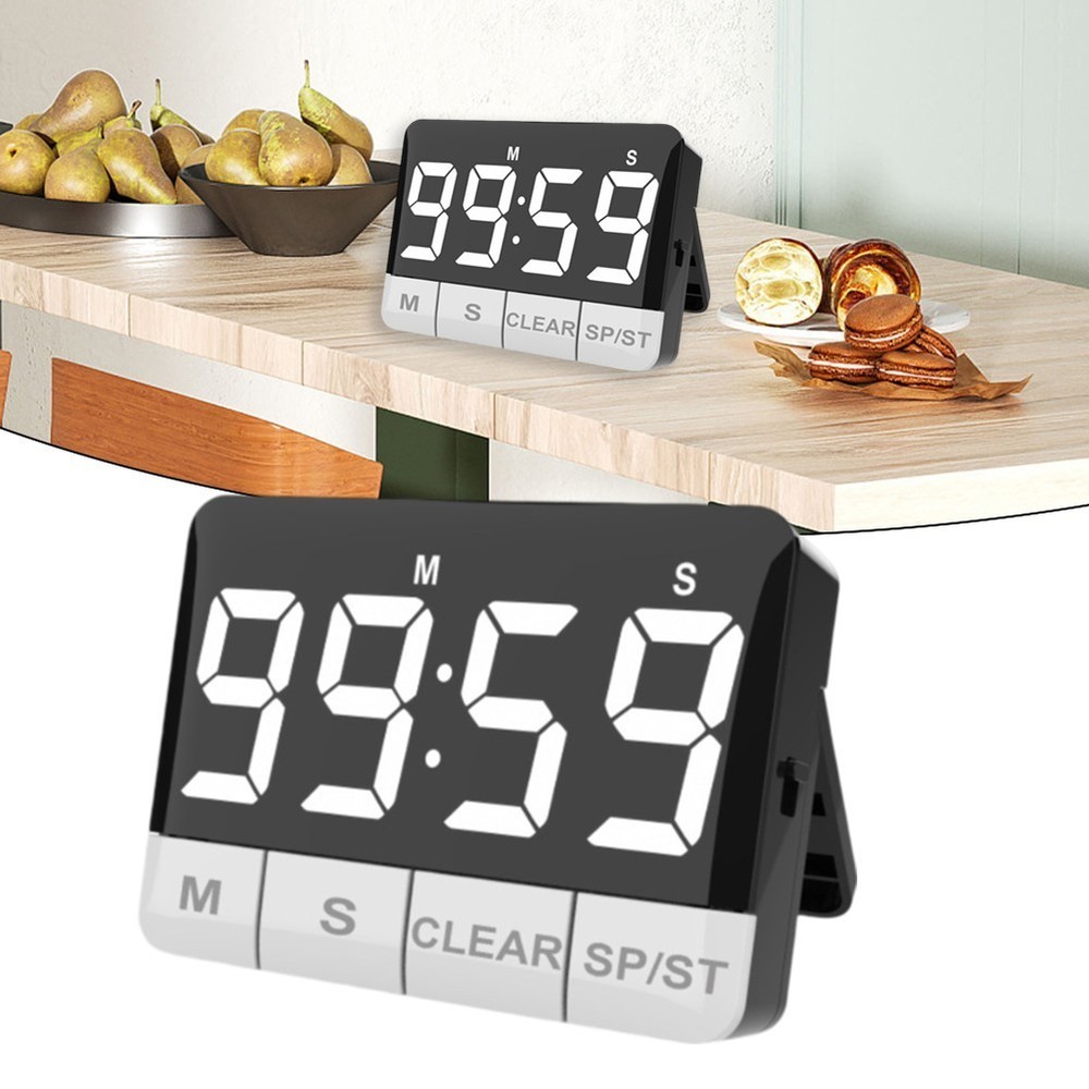 Countdown Timer for Kitchen and Student Use Magnetic and Portable Design