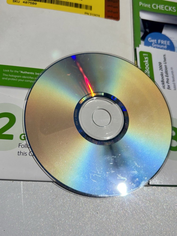 INTUIT QUICKBOOKS PRO 2009 FOR WINDOWS FULL RETAIL US VERSION