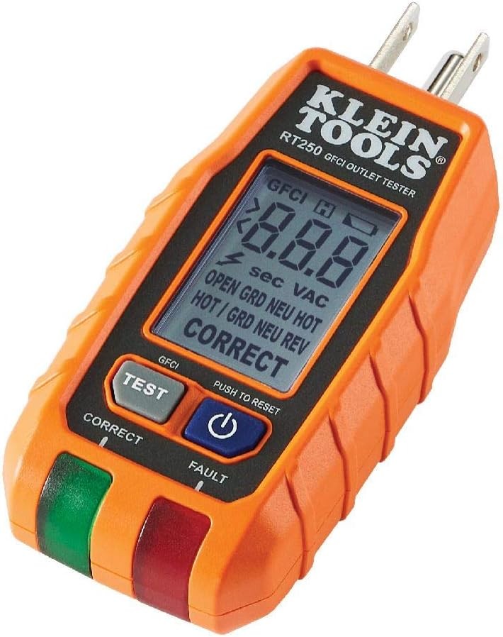 Klein Tools USB Power Meter + GFCI Outlet Tester Bundle